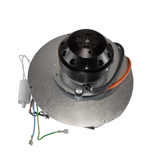flue gas motor/exhaust blower for pellet stove - Diameter 180 mm